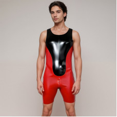 Turbo suit with crotch zip